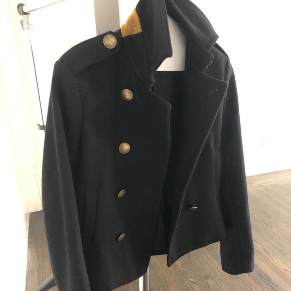 Nili Lotan Military Inspired Peacoat 
